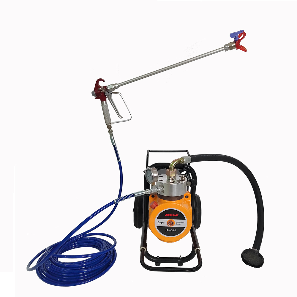 JL-380 Electric Diaphragm Pump Airless Paint Sprayer 3.8L/min